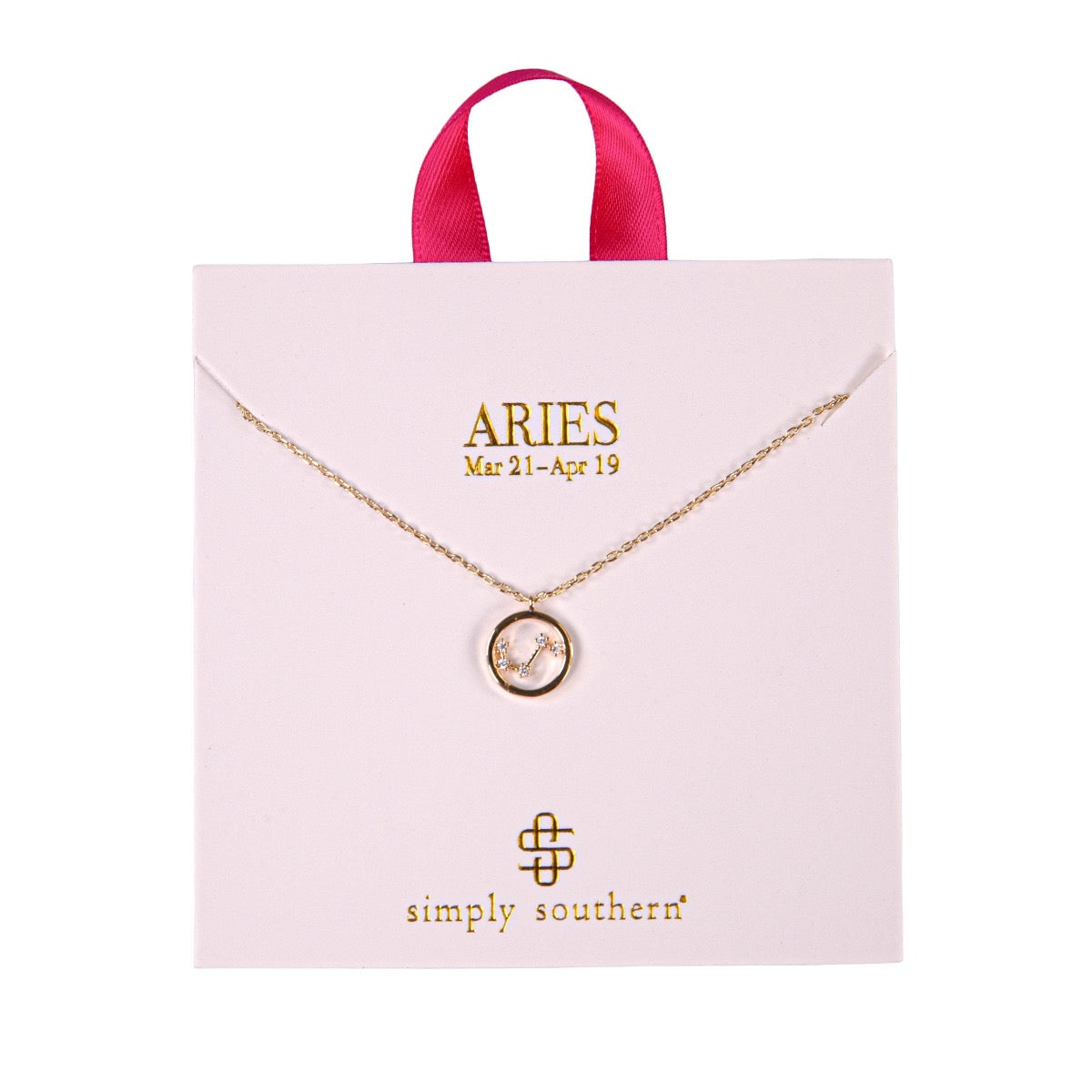 Simply Southernยฎ Zodiac Necklace: Aries