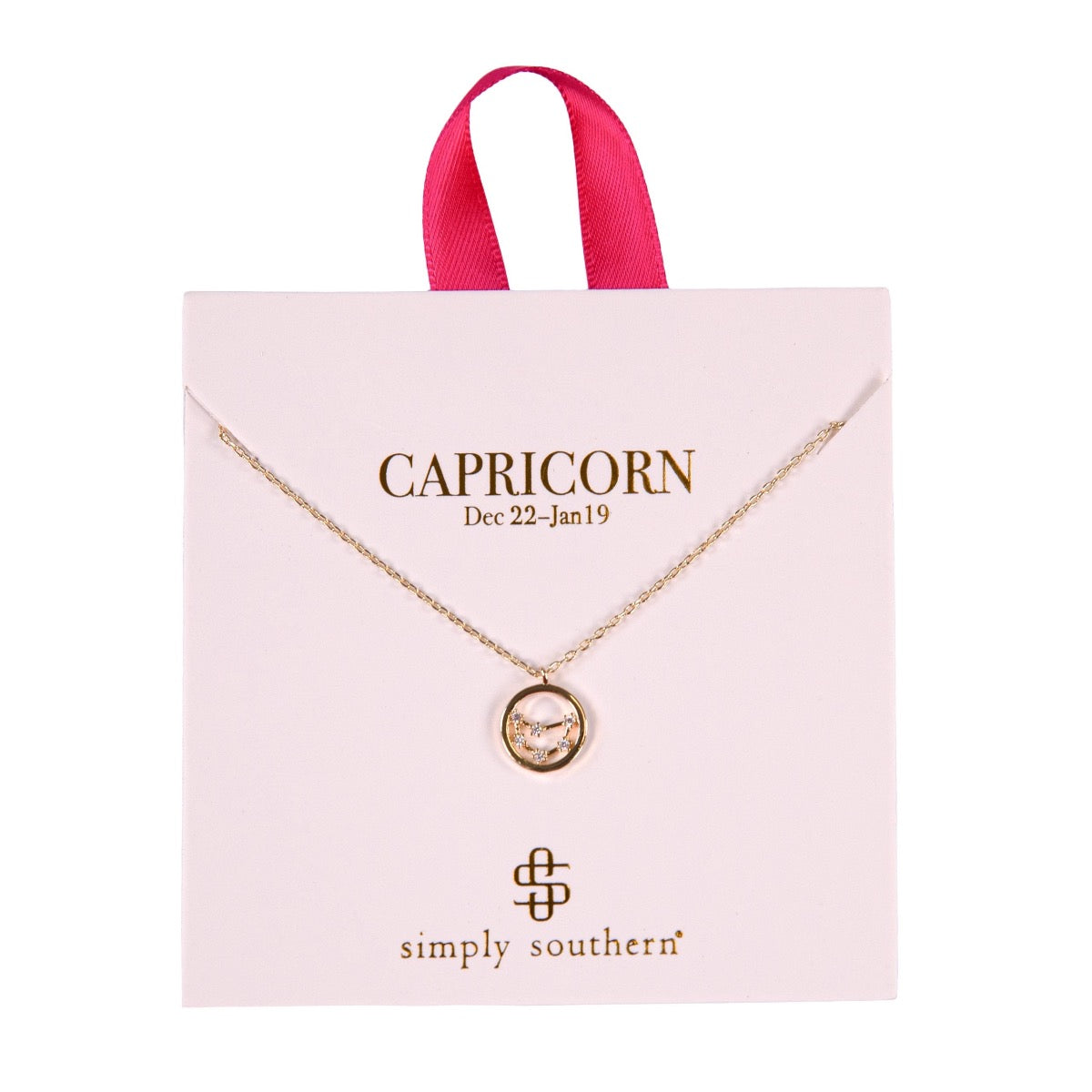 Simply Southernยฎ Zodiac Necklace: Capricorn