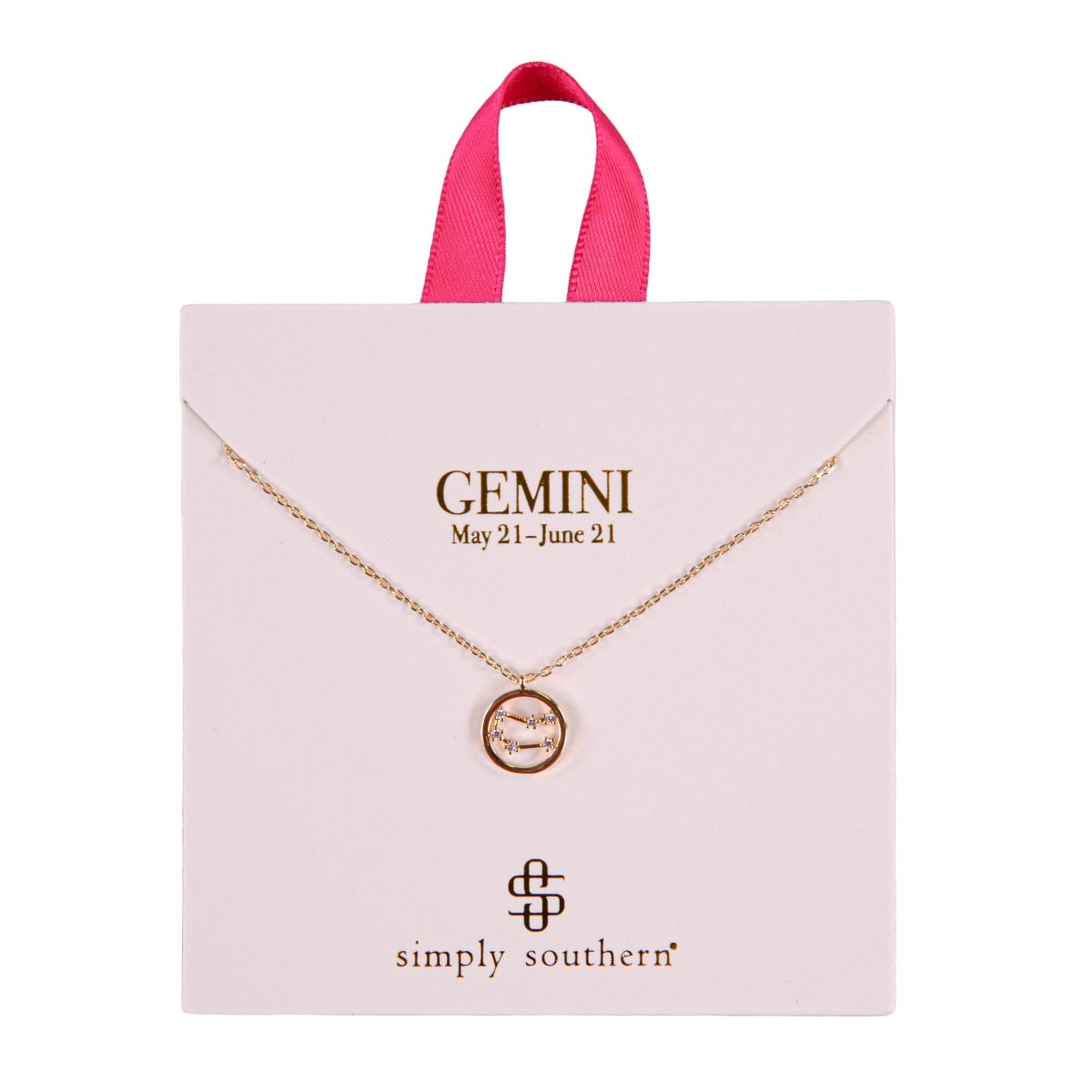 Simply Southernยฎ Zodiac Necklace: Gemini