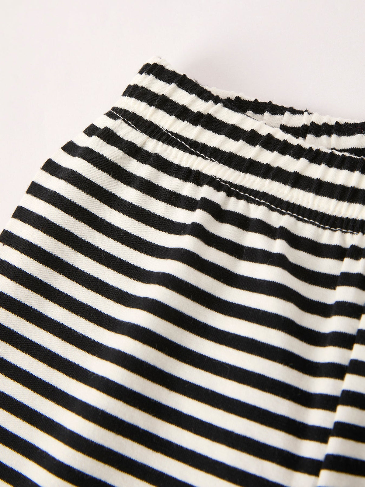 Halloween Striped Boy Set with Cat Smocking Embroidery โ Perfect for Fall