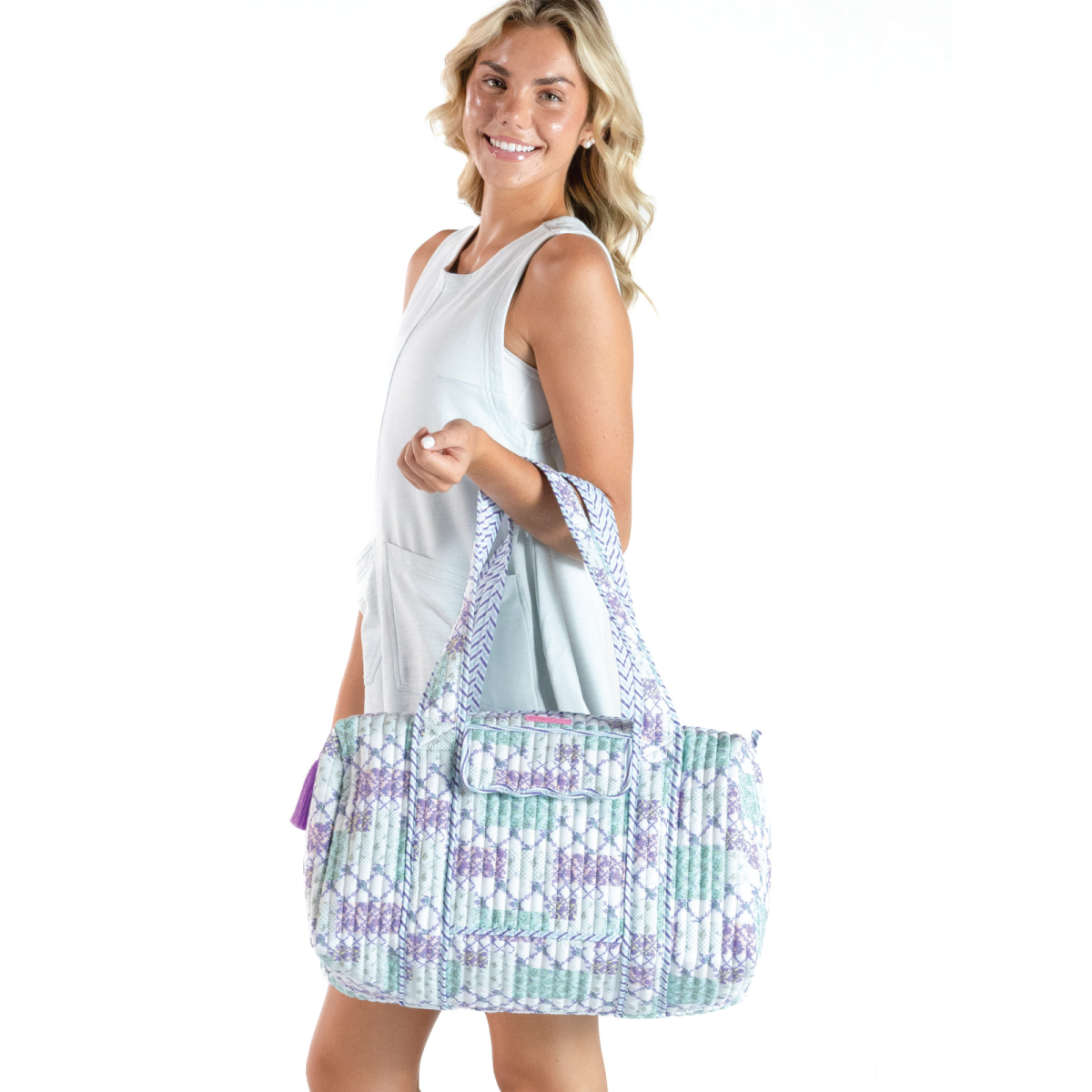 Simply Southernยฎ Quilted Duffle: Patch