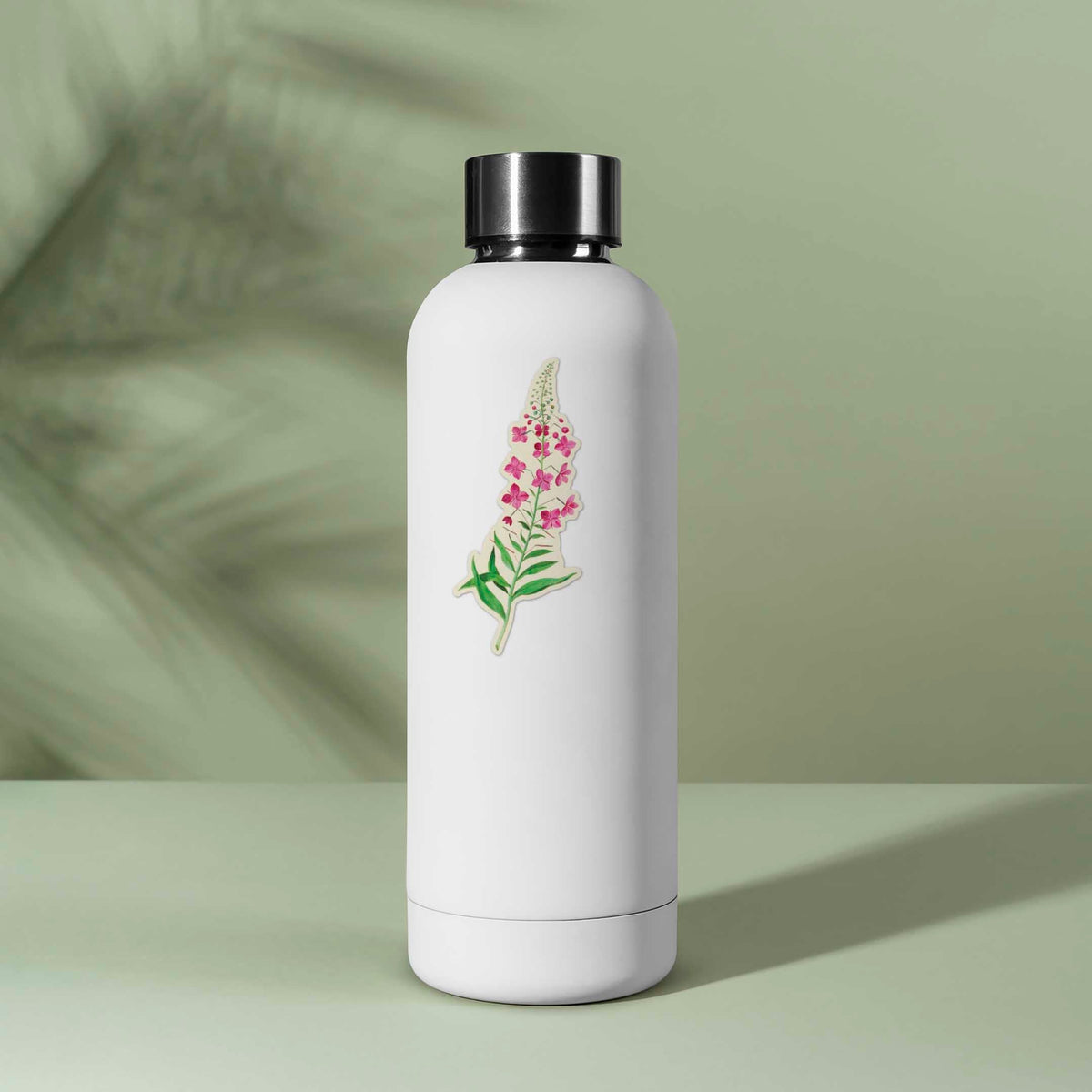 Alaska Fireweed Flower Sticker