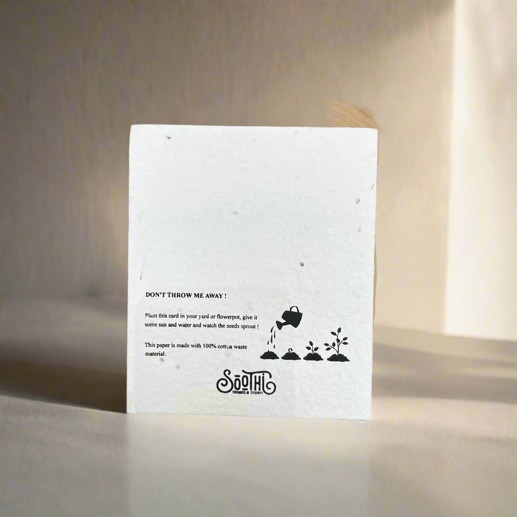 Accomplishing Great Things - Plantable Card