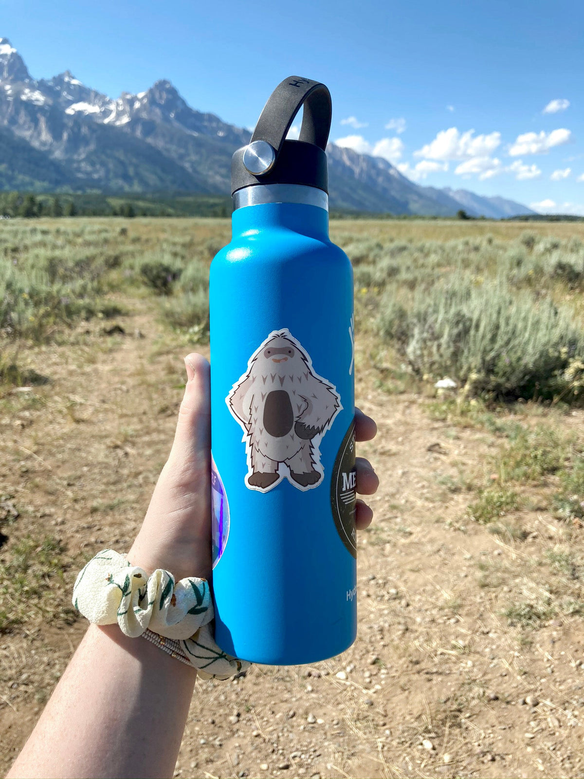 Confident Sasquatch Sticker
