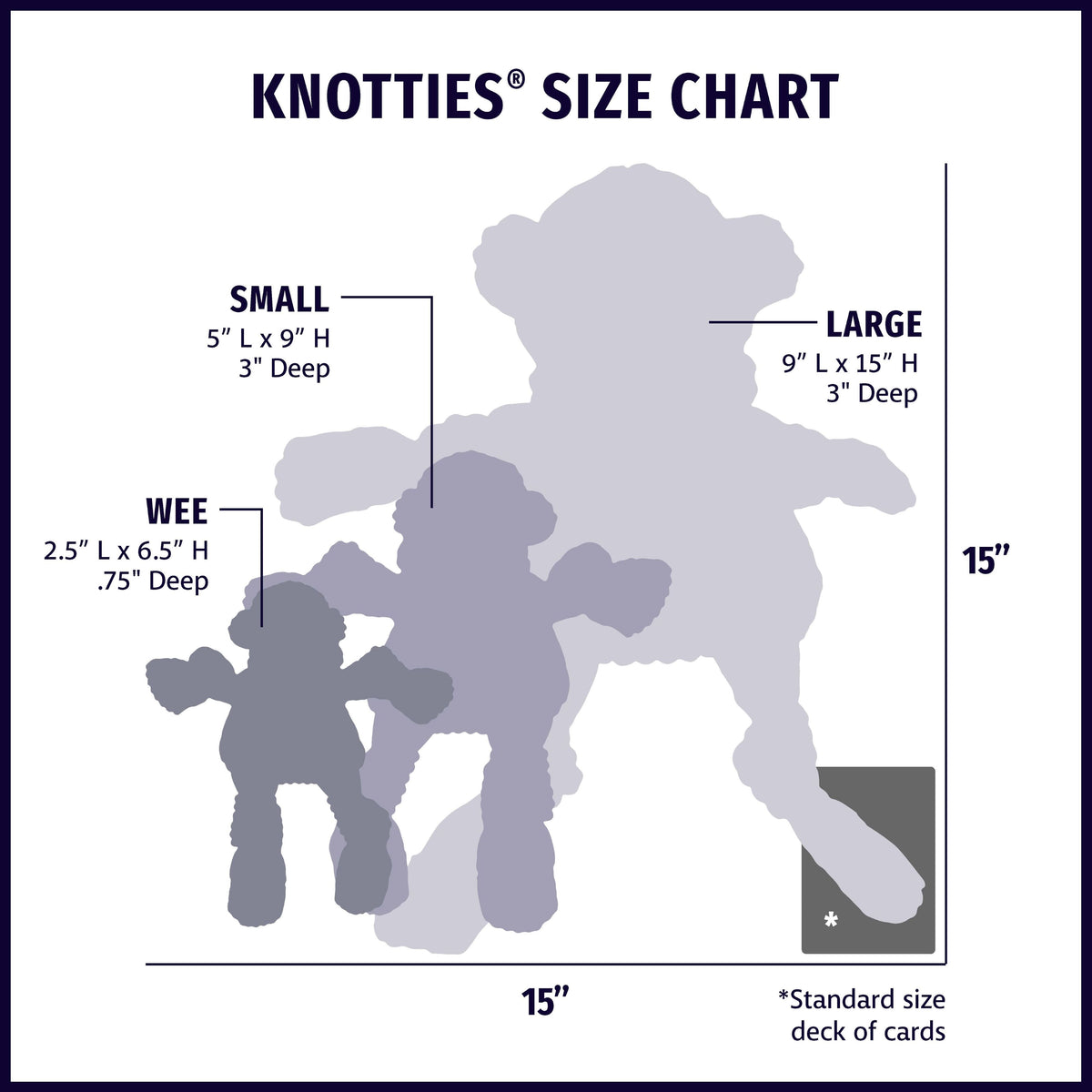 Reggie Raccoon Knottieยฎ Plush Dog Toy
