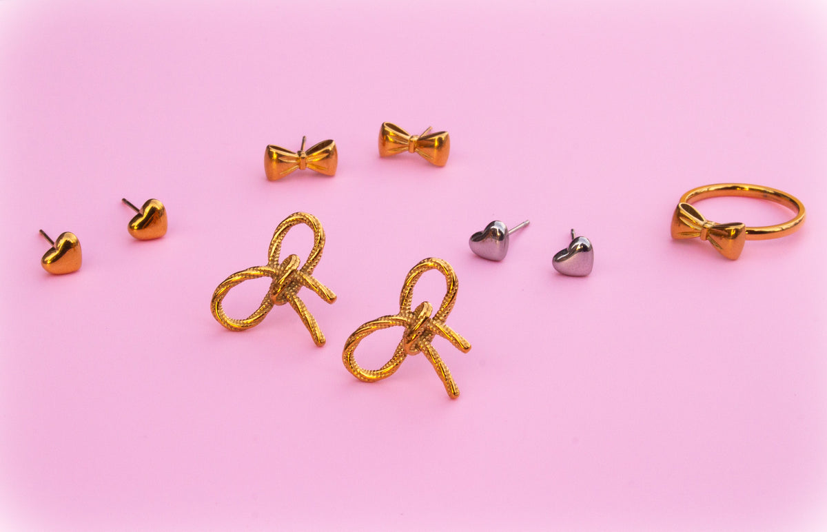 Titanium Bow Studs