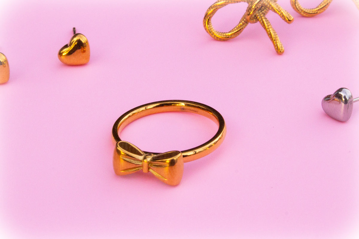Tied to You-Bow Ring