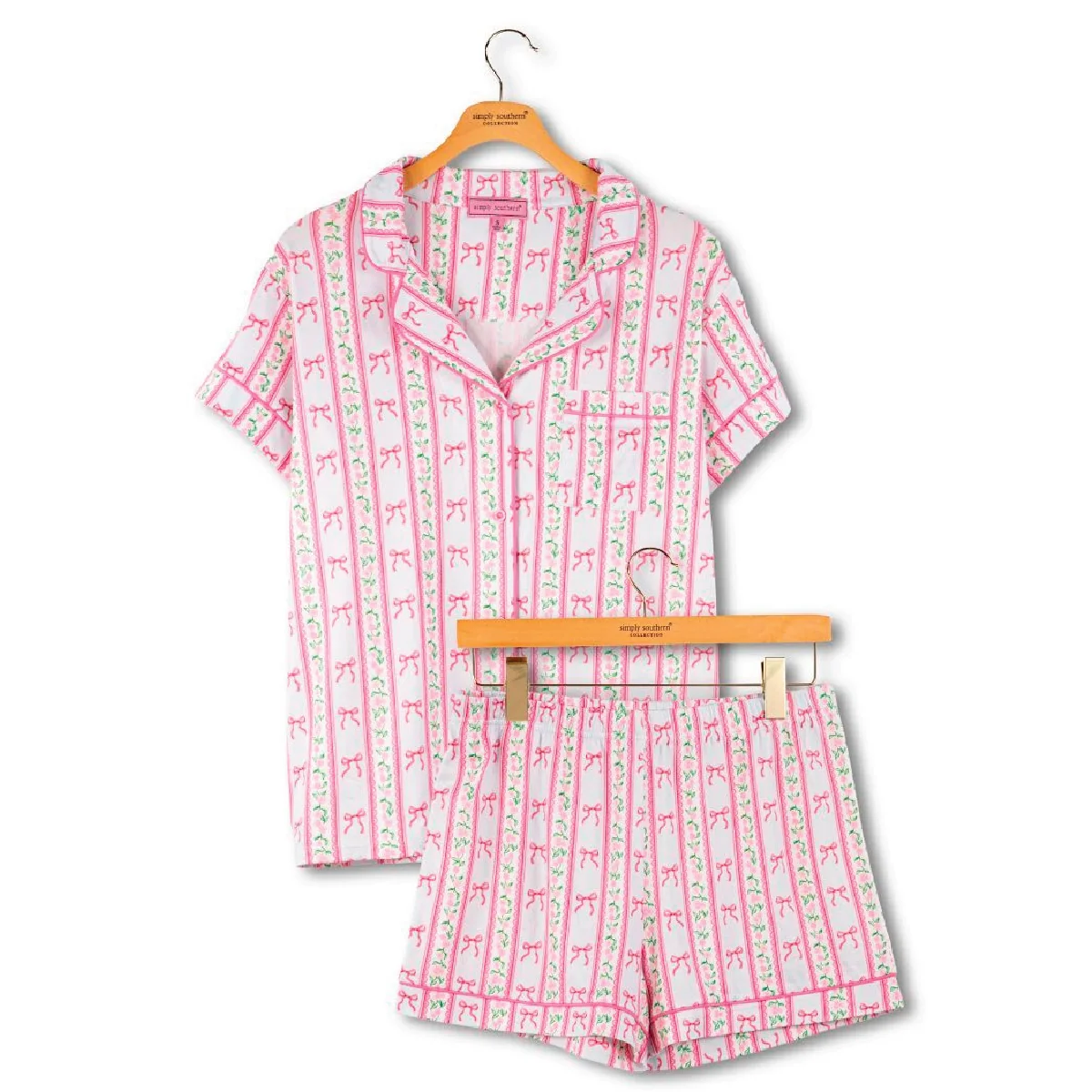 Simply Southernยฎ Youth Bow Pajama Set