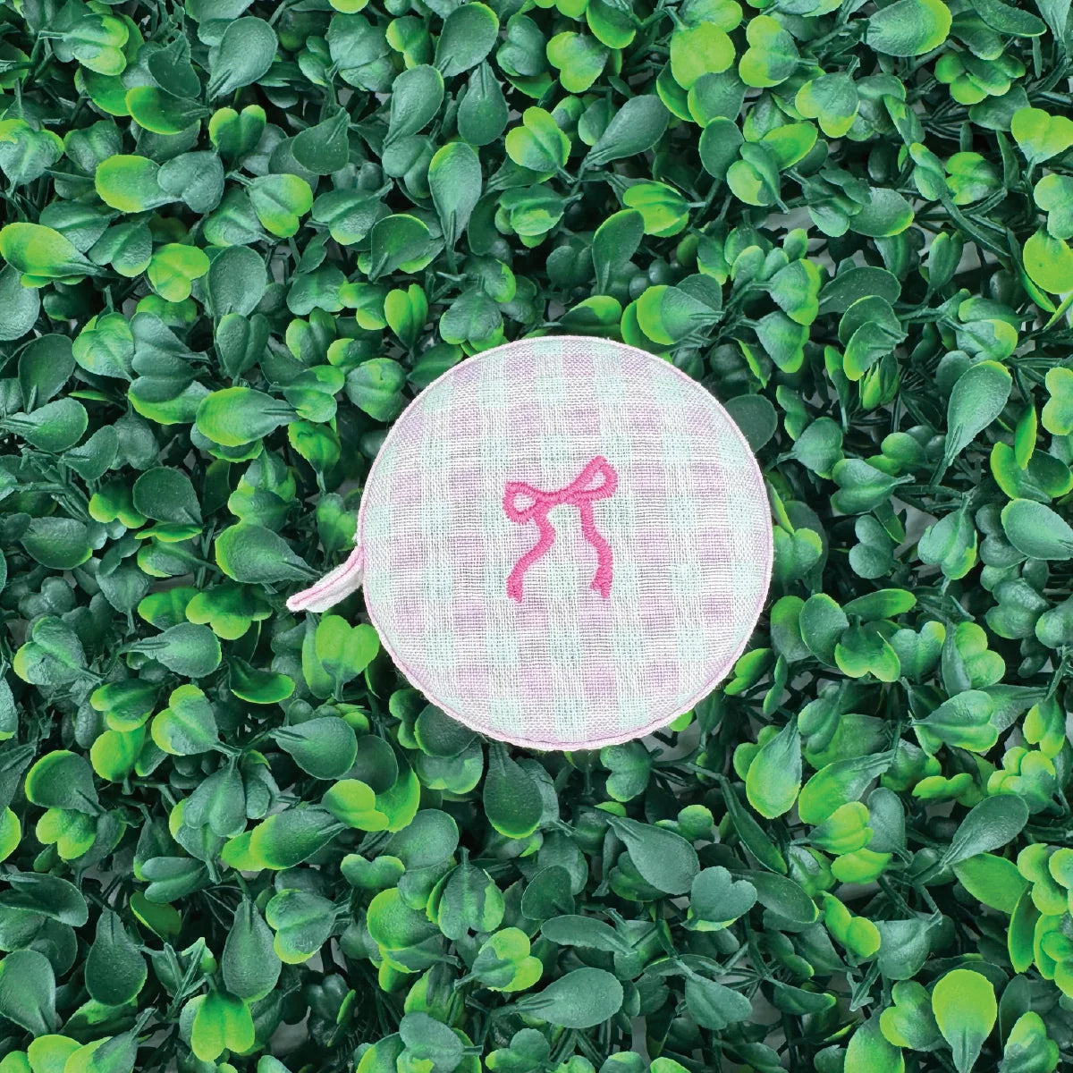 Simply Southernยฎ Pink Gingham Tape Measure