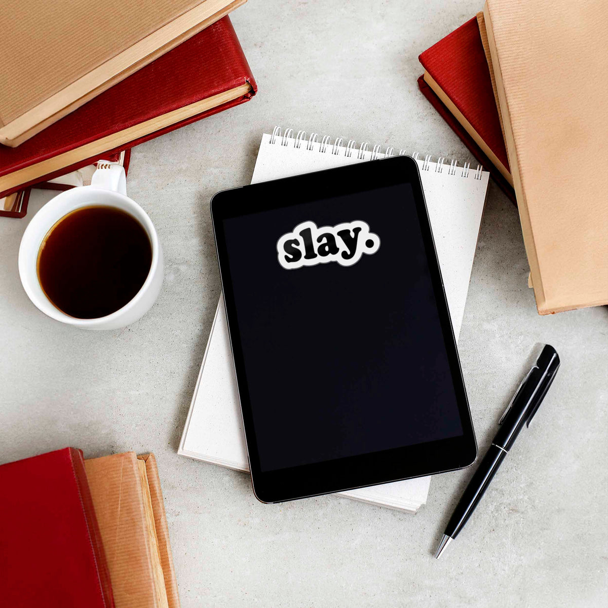 Slay Sticker - Funny Quote Decal for Water Bottle