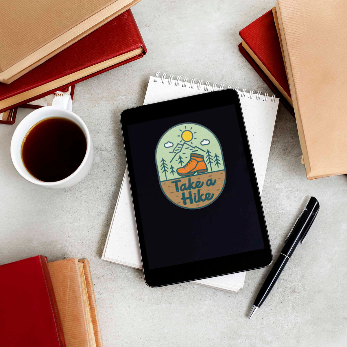 Take a Hike Sticker - Cute Outdoors Decal