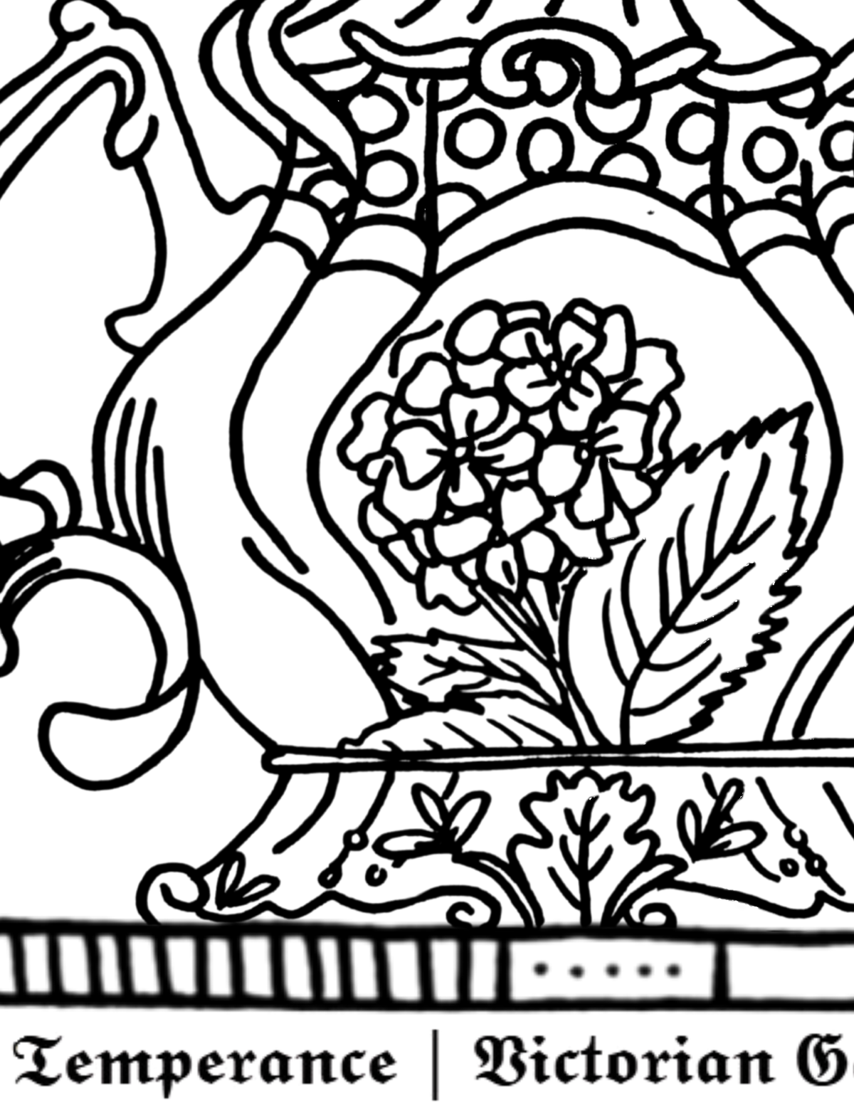 Major Arcana Tarot Coloring Page - 𝕿𝖊𝖒𝖕𝖊𝖗𝖆𝖓𝖈𝖊