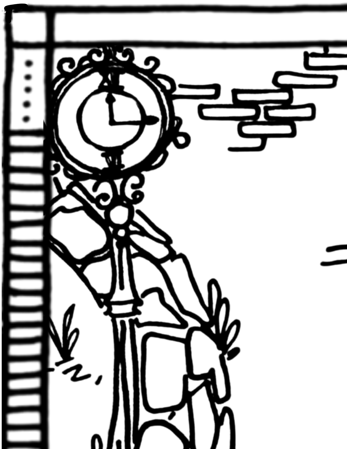 Major Arcana Tarot Coloring Page - 𝕿𝖍𝖊 𝕮𝖍𝖆𝖗𝖎𝖔𝖙