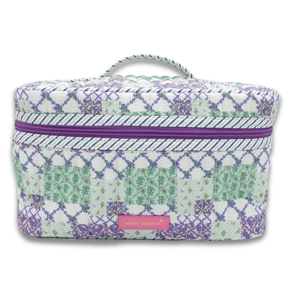 Simply Southernยฎ Quilted Train Case: Patch