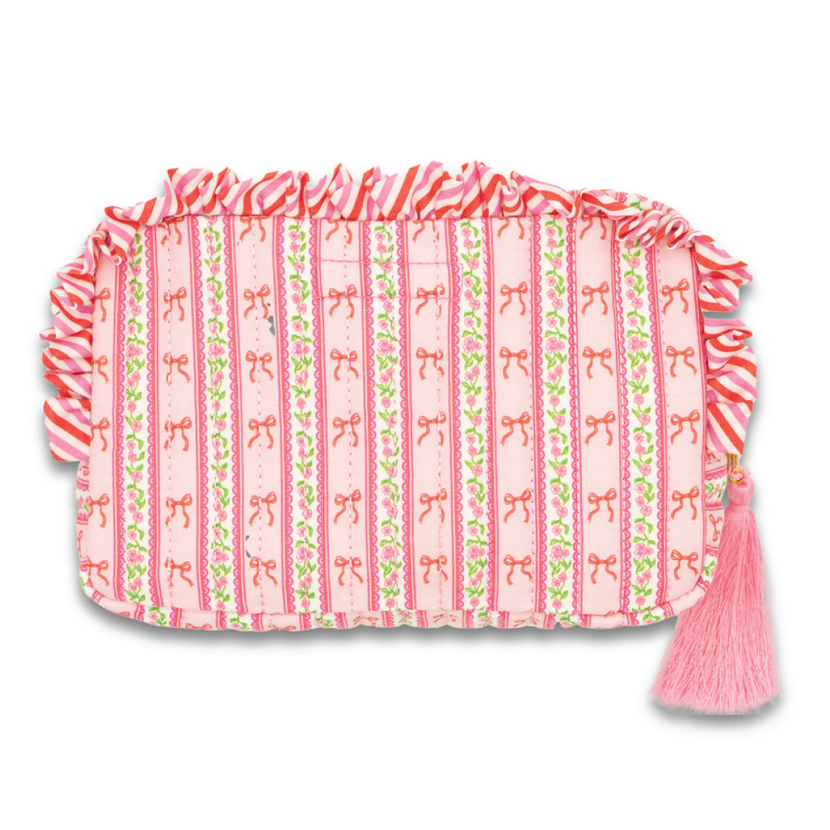 Simply Southernยฎ Quilted Cosmo Bag: Pink