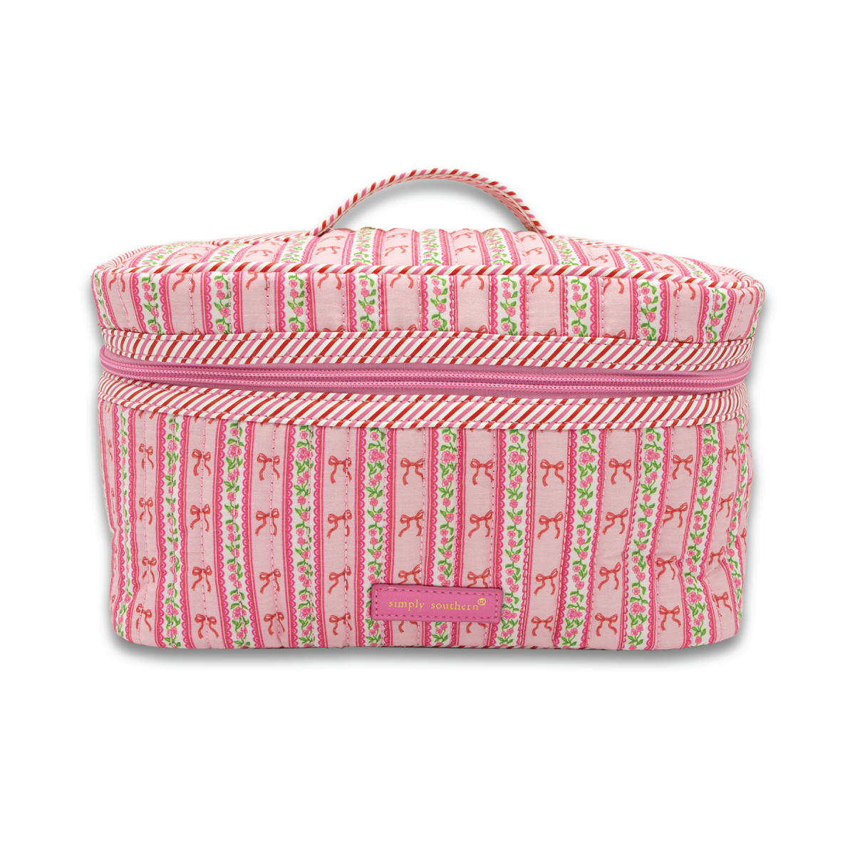 Simply Southernยฎ Quilted Train Case: Floral