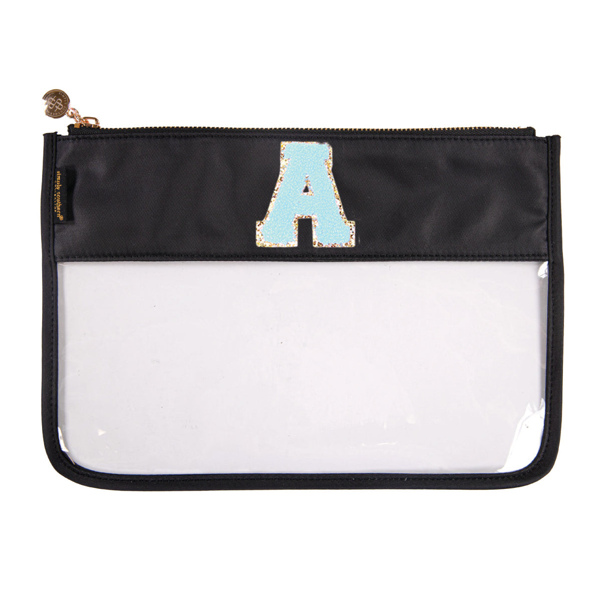Simply Southernยฎ Clear Zip Bag: Black