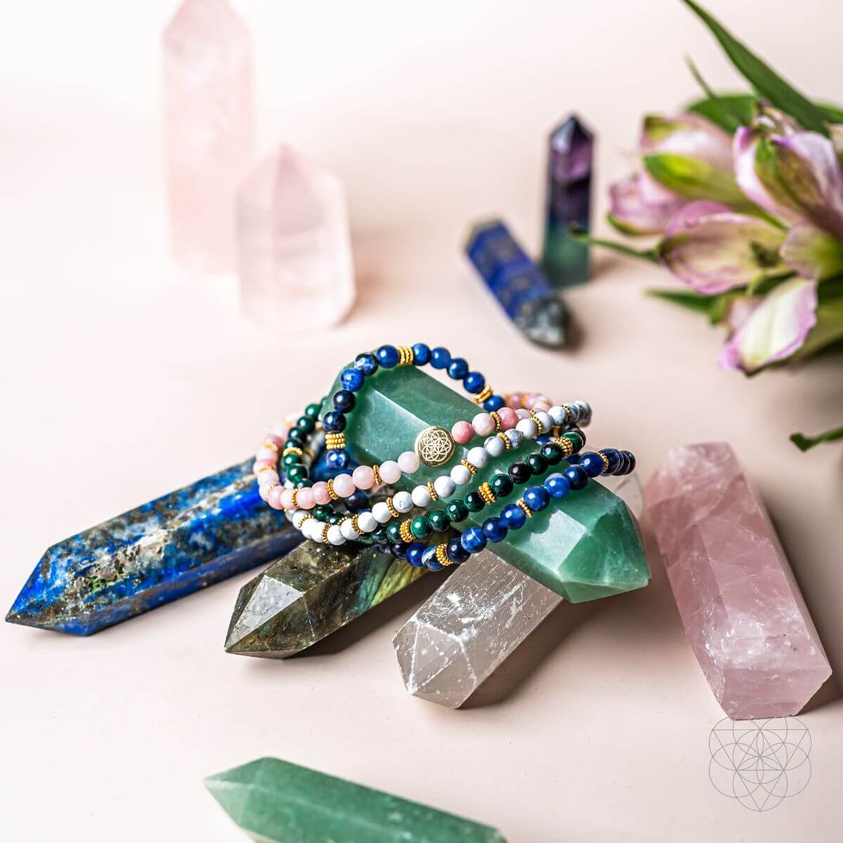 Aphroditeโs Admiration: Eternal Love Bracelet Pack of 4