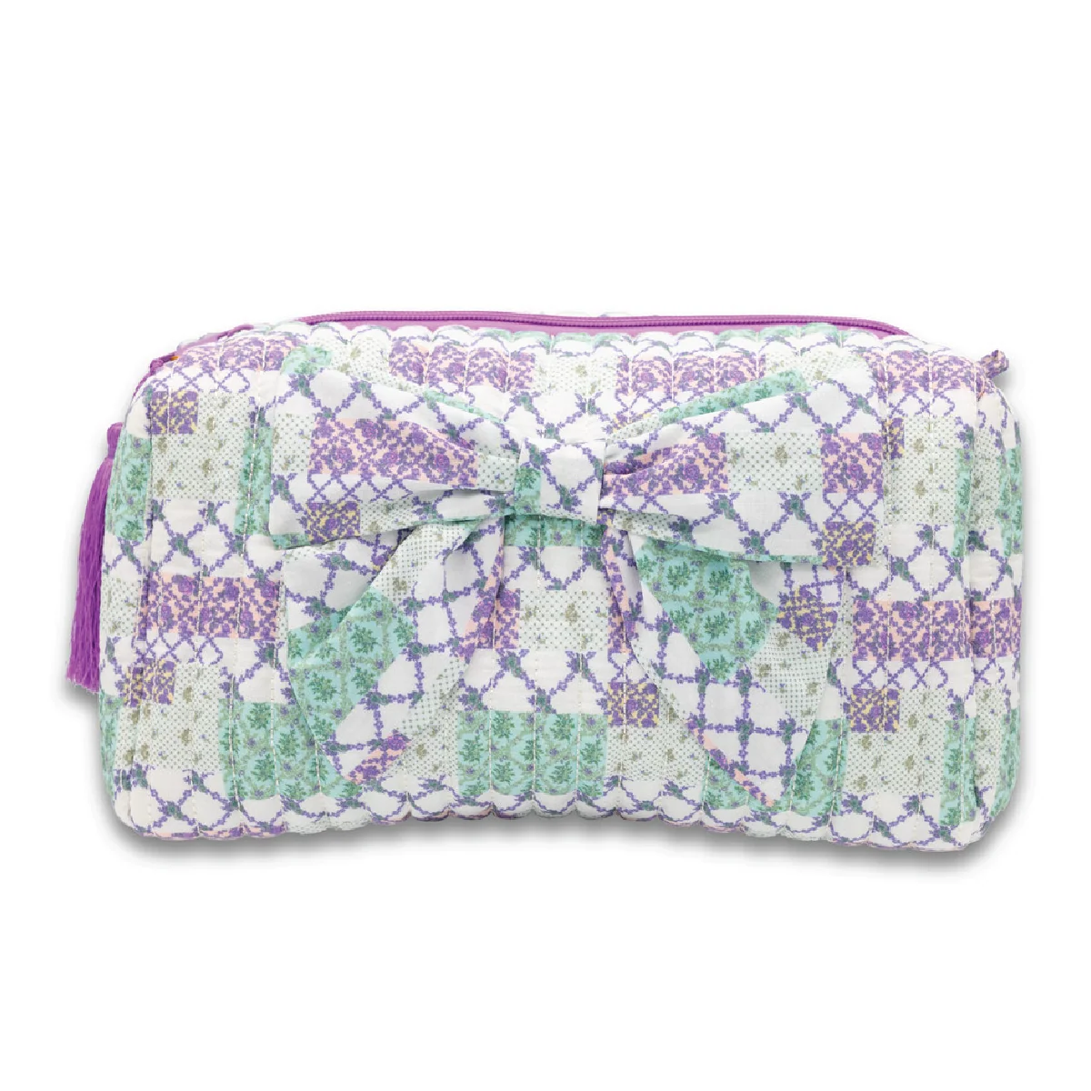 Simply Southernยฎ Quilted Bow Cosmo Bag: Patch
