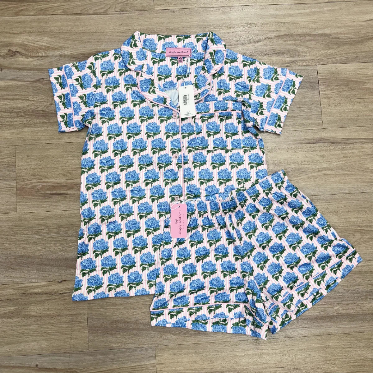 Simply Southernยฎ Youth Hydrangea Pajama Set