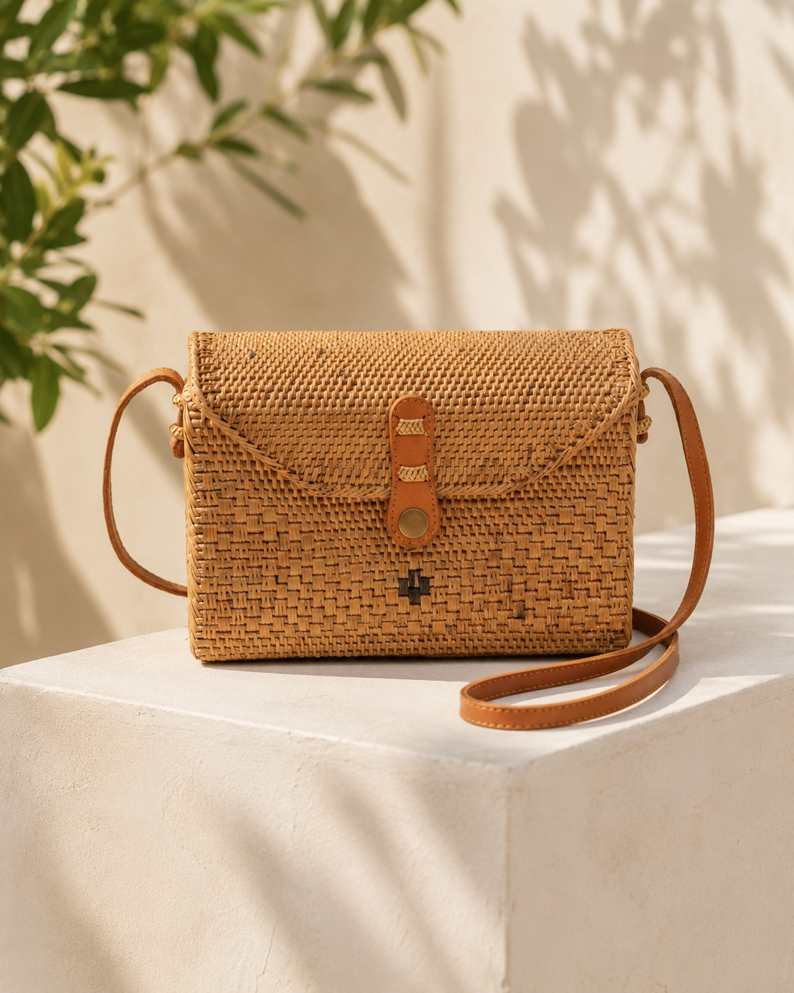 Kota Rattan Purse