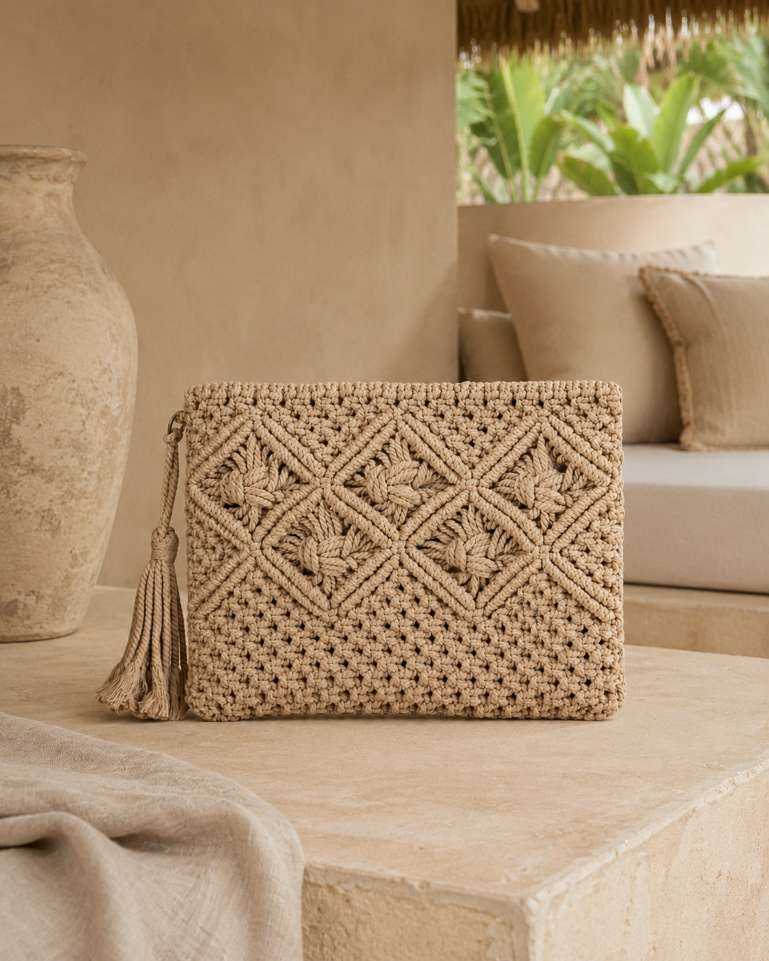 Ren Crochet Clutch
