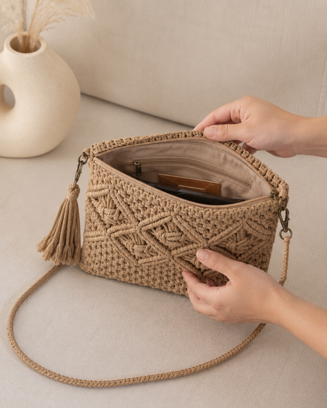 Ren Crochet Clutch