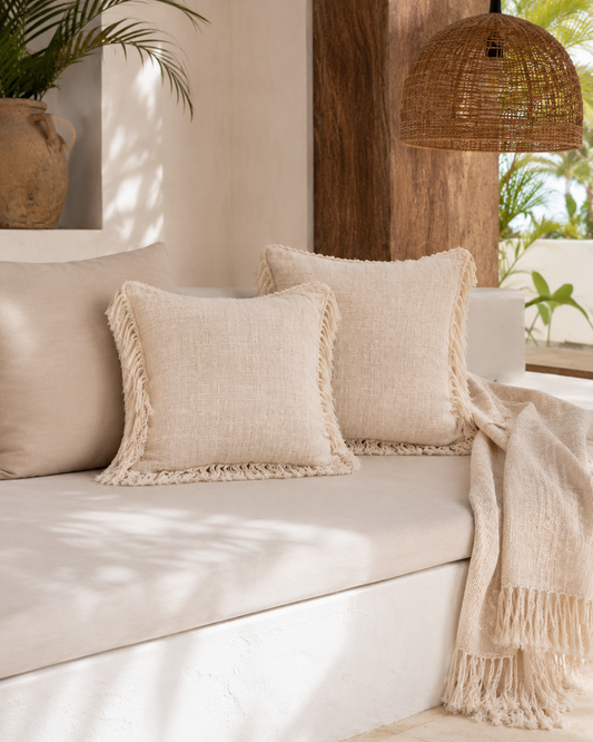 Cotton Throw Pillows