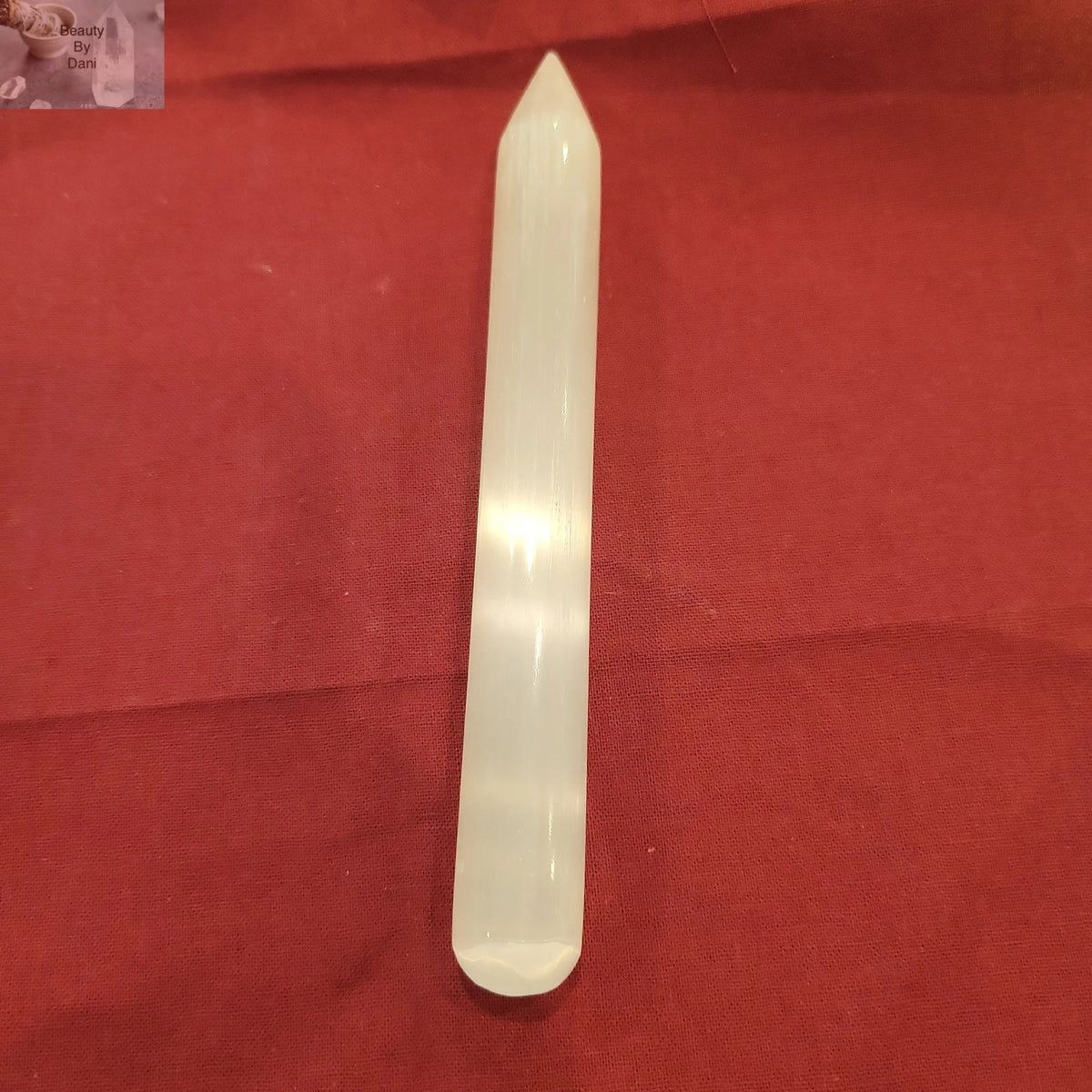 Labradorite and Selenite Crystal Wands