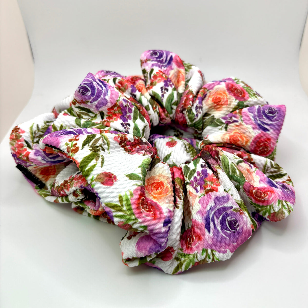 Floral Spring Bullet Scrunchie