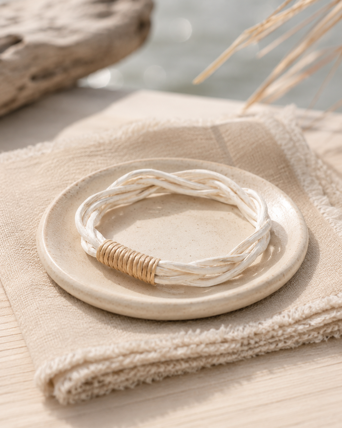 Thin Twist Bangle