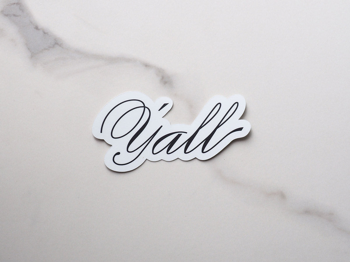 Y'all Sticker