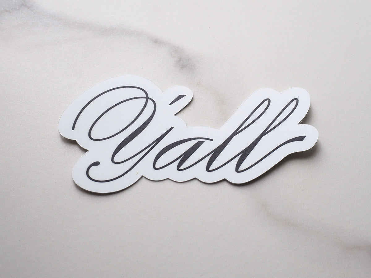 Y'all Sticker
