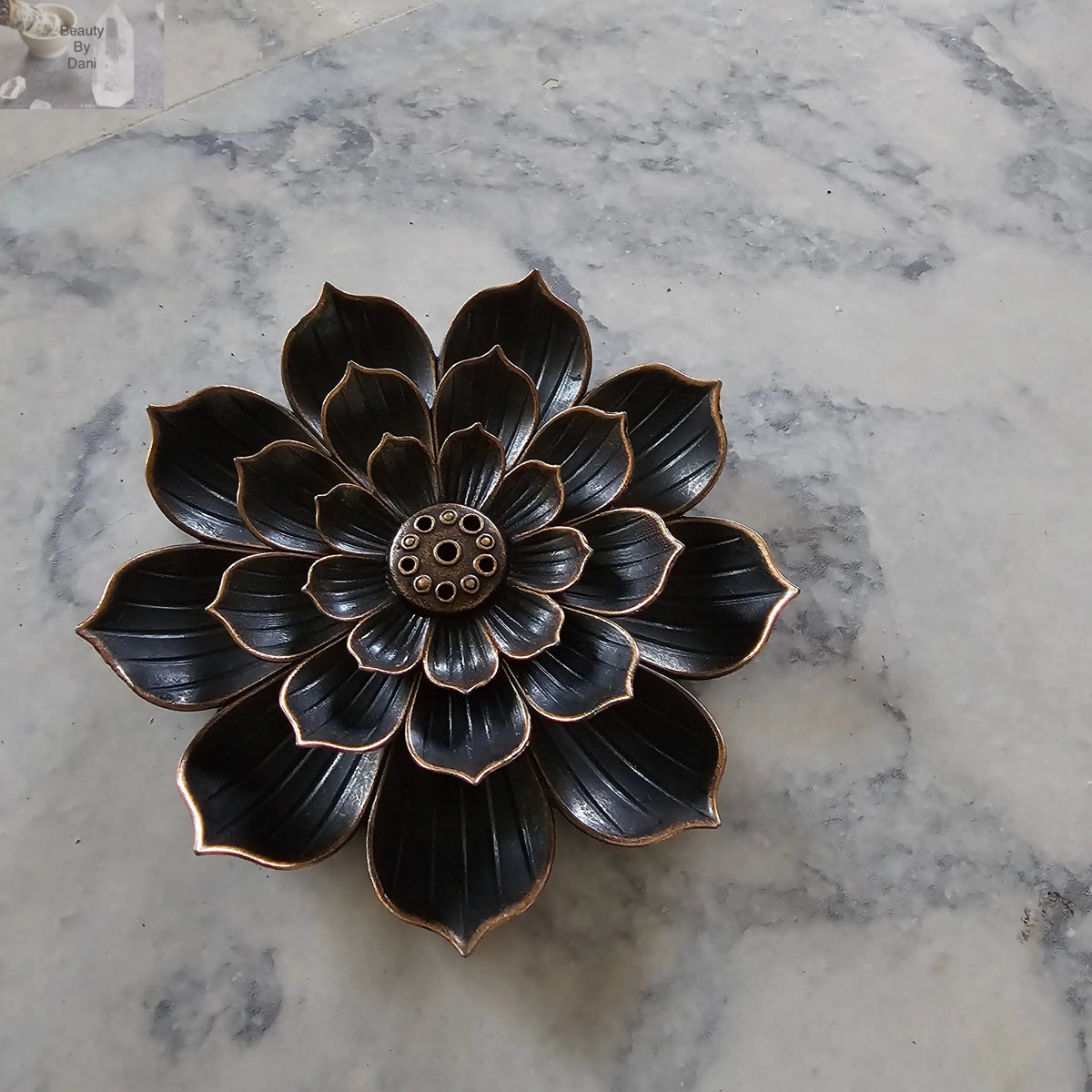 Brass Lotus stick incense holder