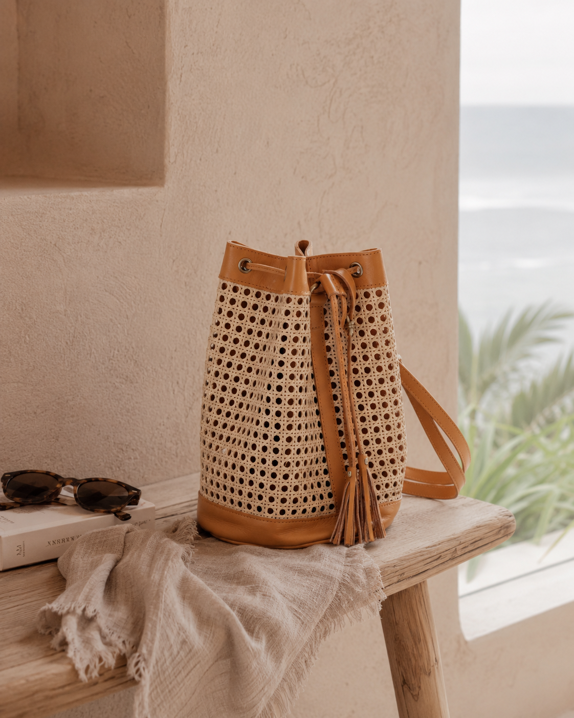 Raja Leather Backpack