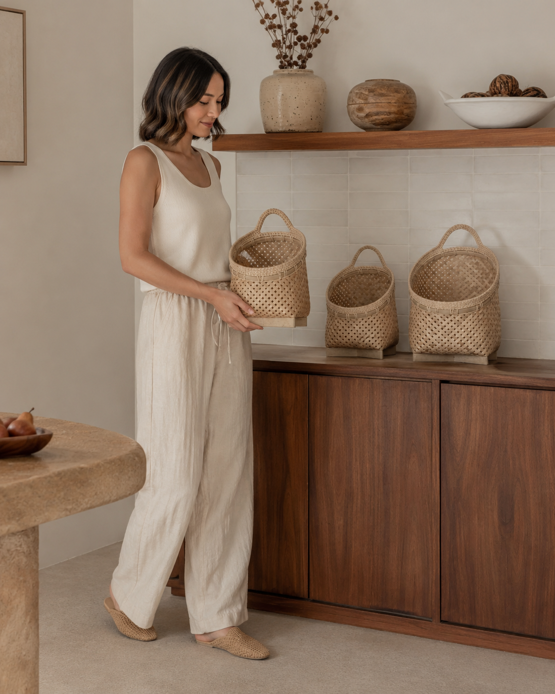 Tahan Basket Set