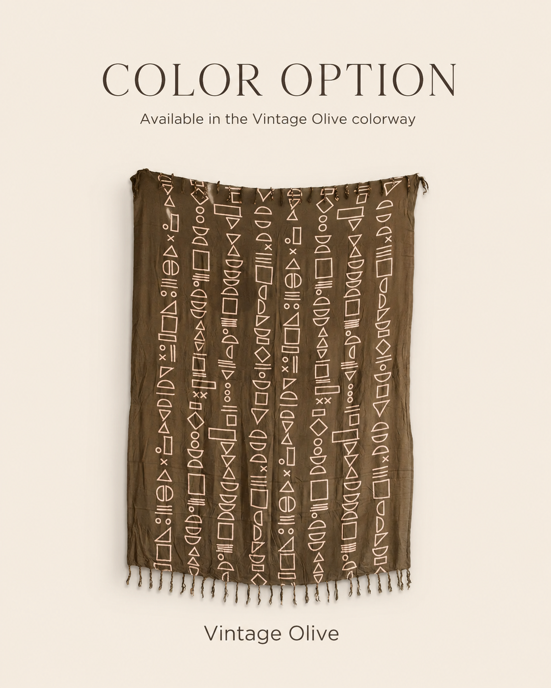 Shapes Tapestry Sarong