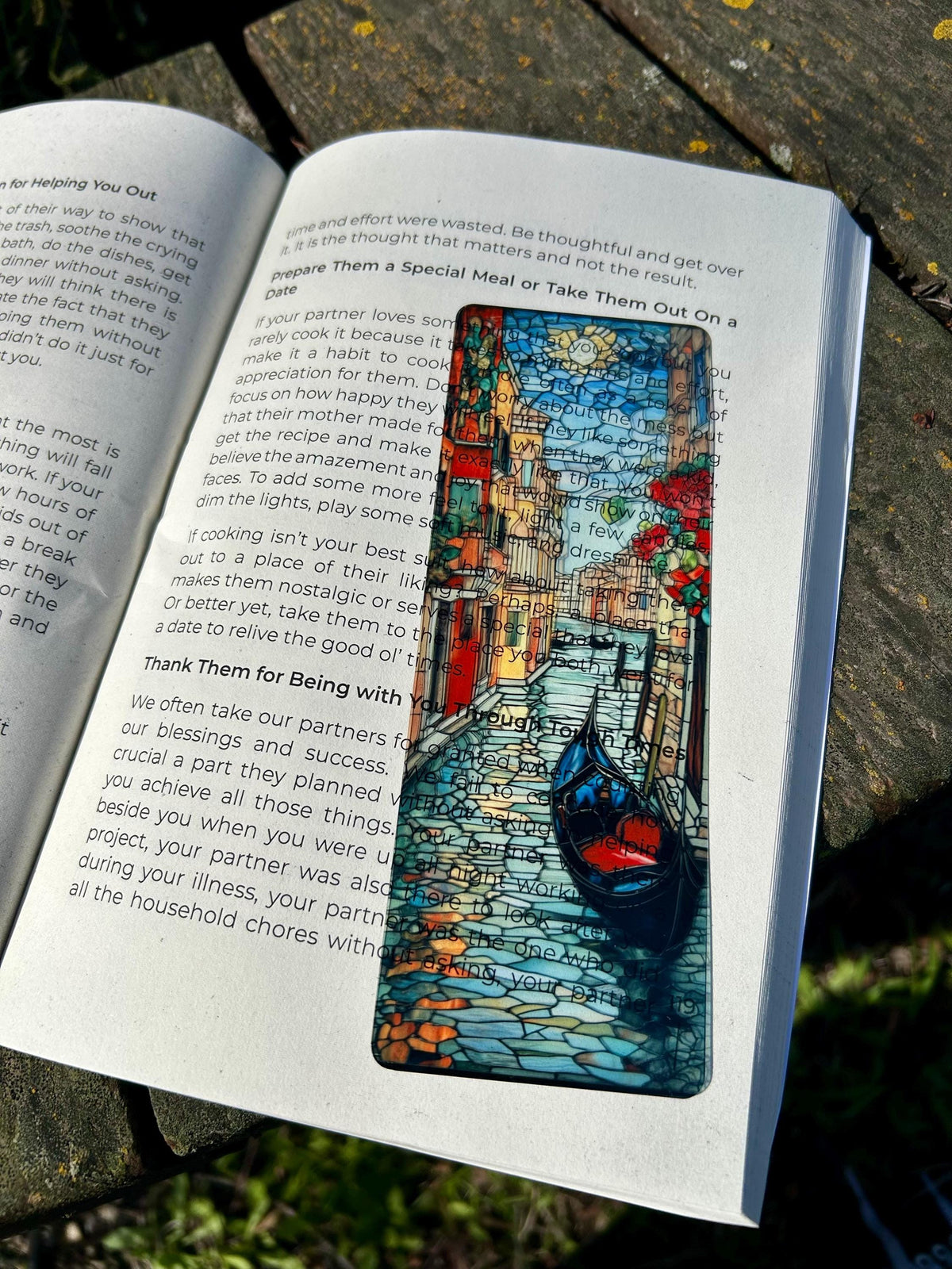 Venice Italy Bookmark – Romantic Canal Scene, Travel Keepsake, Italian Aesthetic, Book Lover Gift, European Landmark, Venice canals