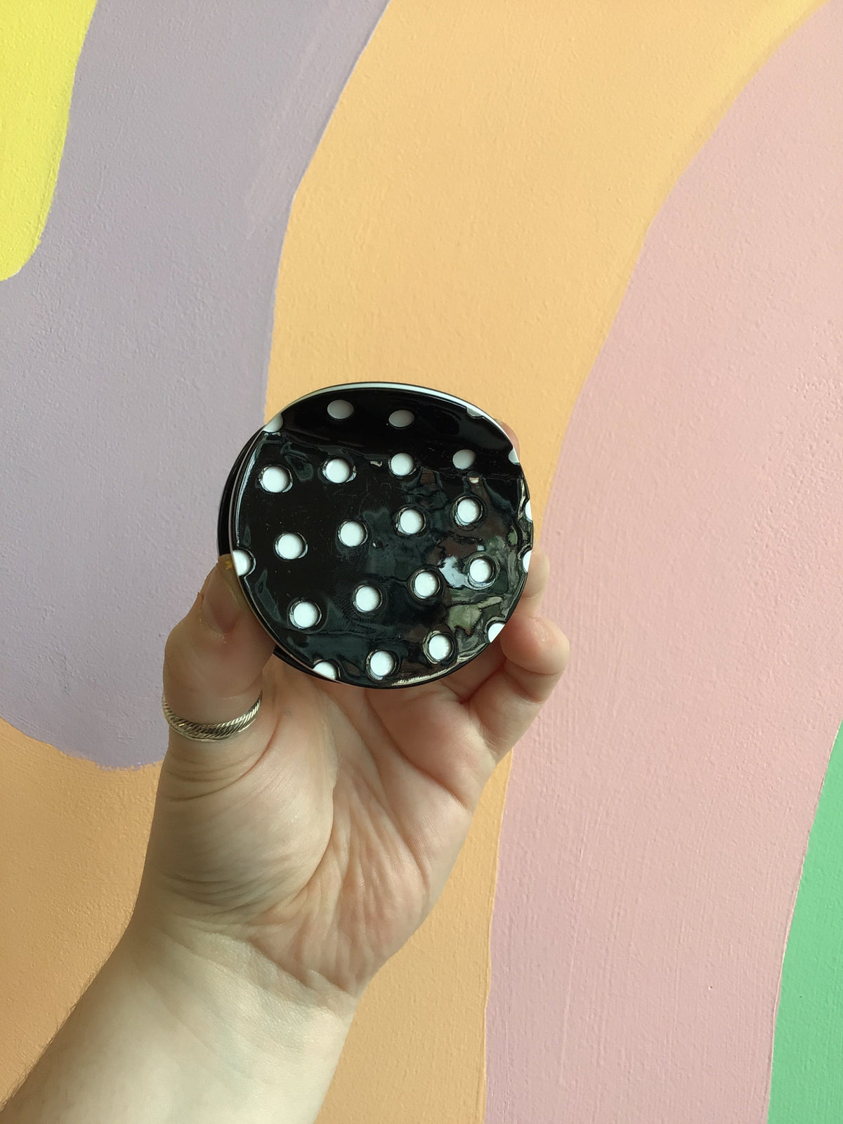Polka Dot Hair Claws