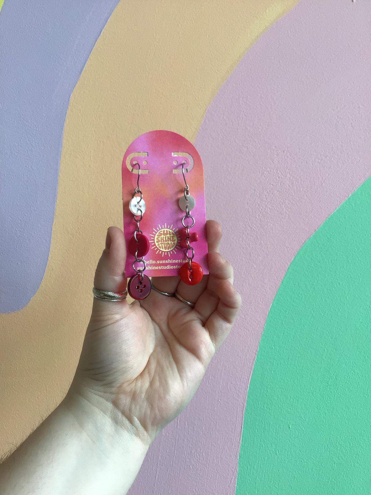 Button Baby Dangles
