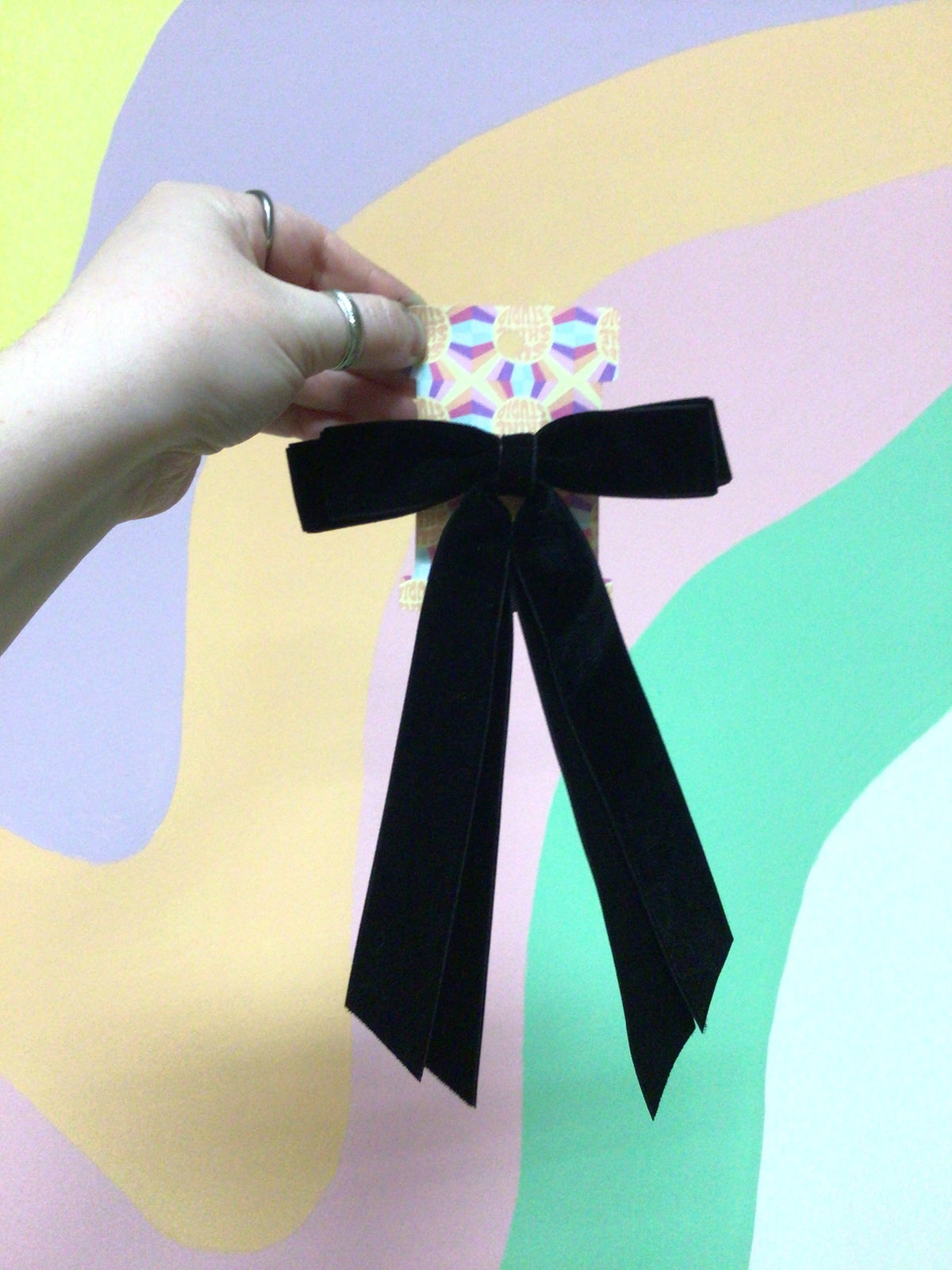 Velvet Hair Bow