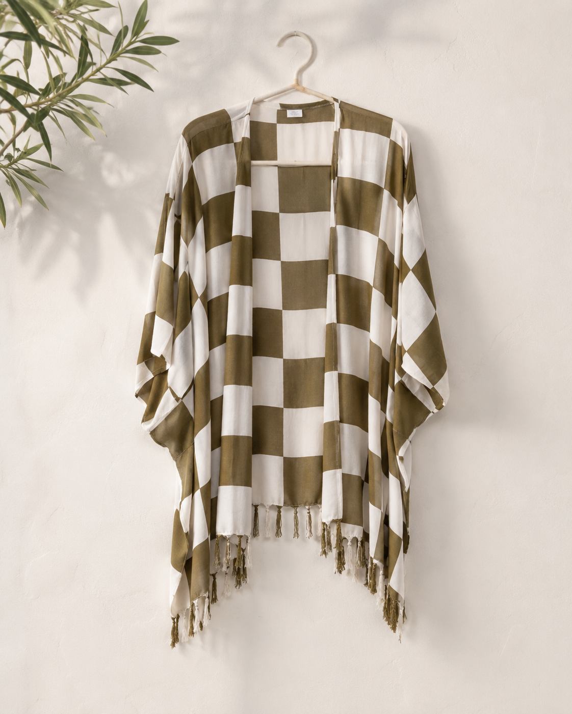 Checkered Kimono