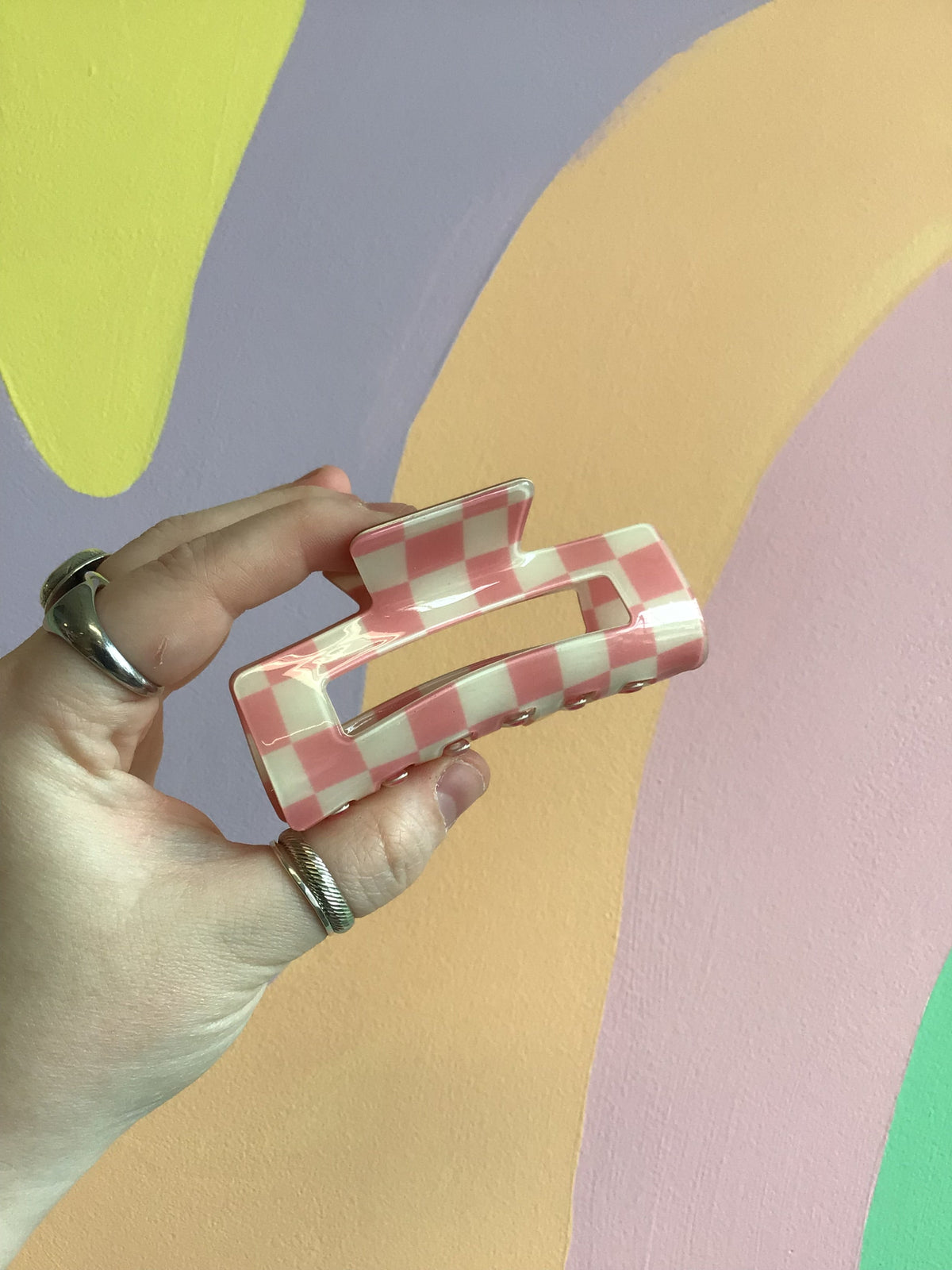 Checker Hair Claws
