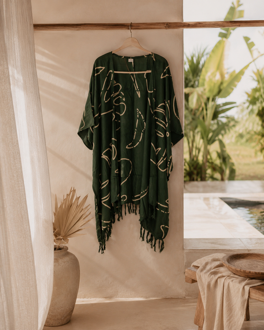 Monstera Kimono