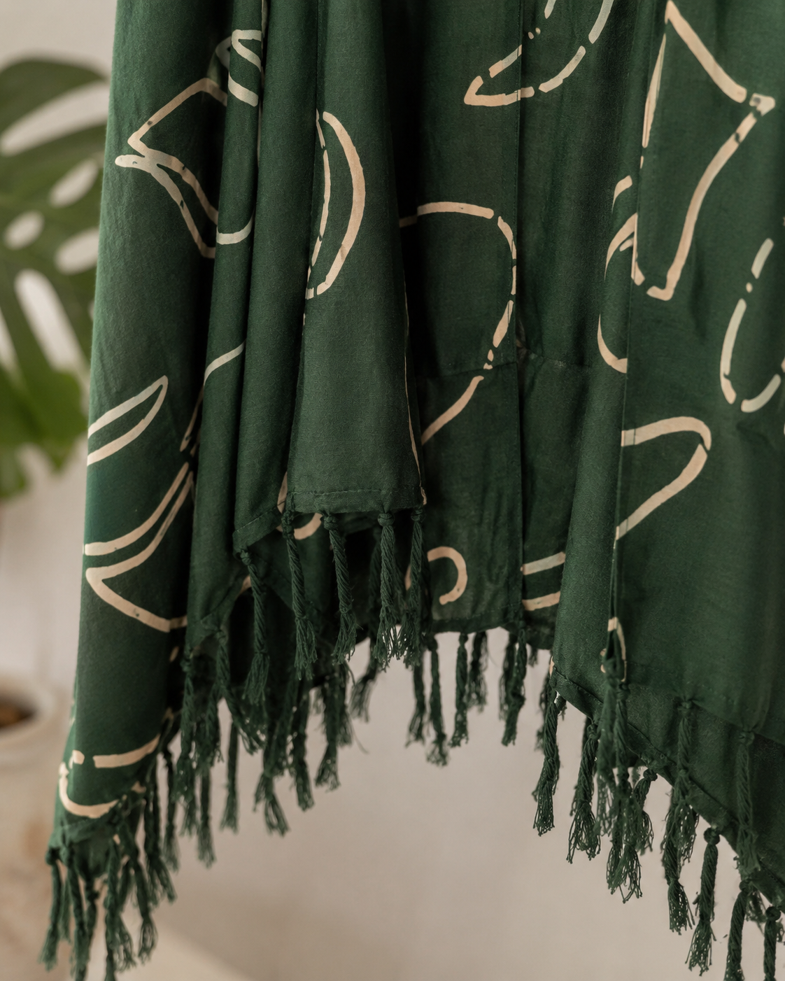 Monstera Kimono