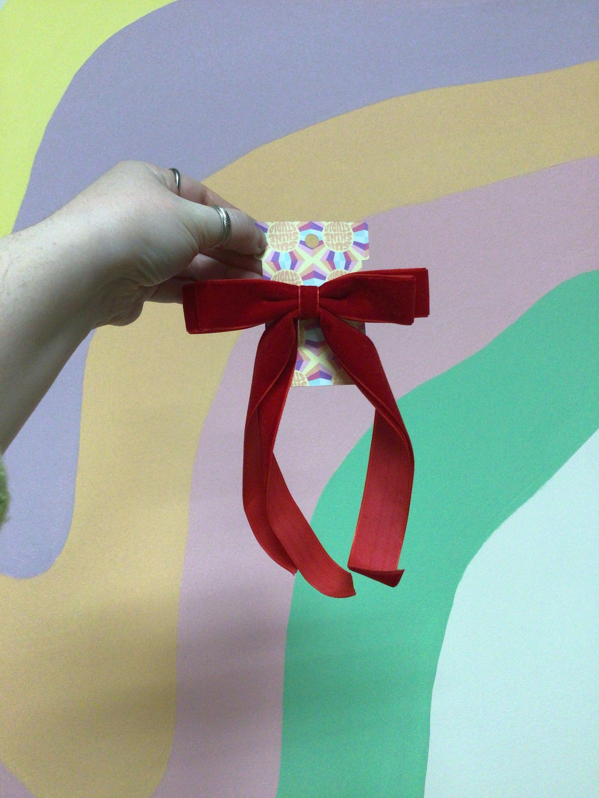 Velvet Hair Bow