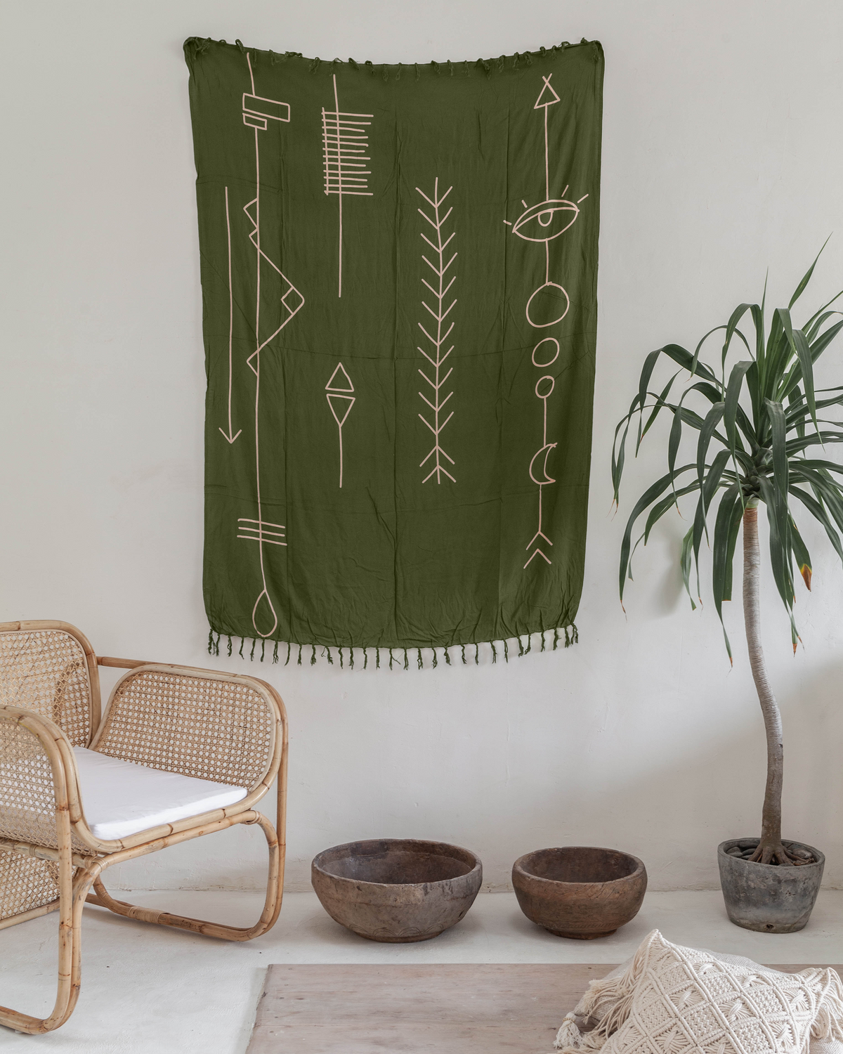 Abstract Tapestry Sarong