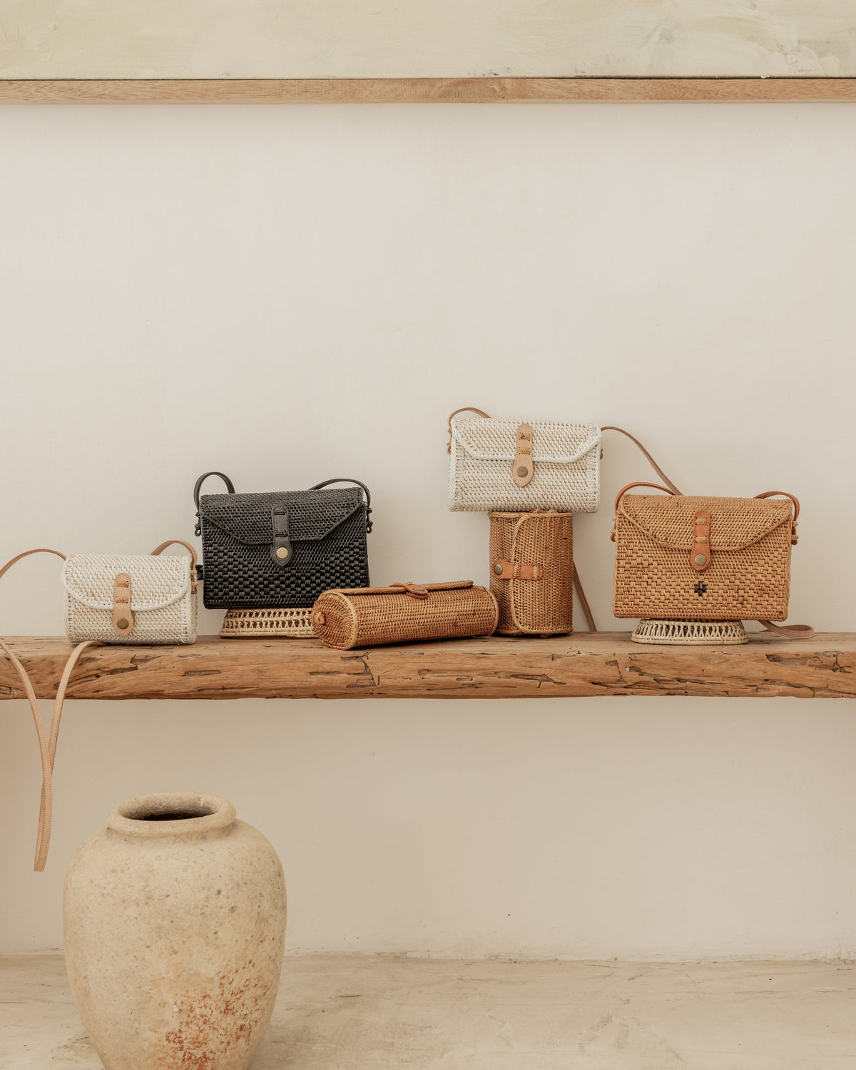 Kota Rattan Purse