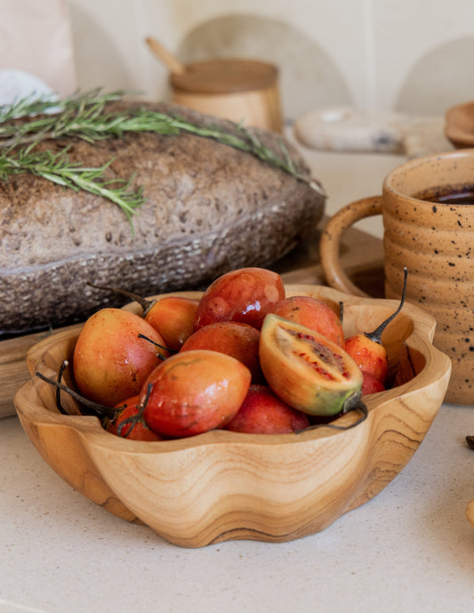 Flora Teak Bowl