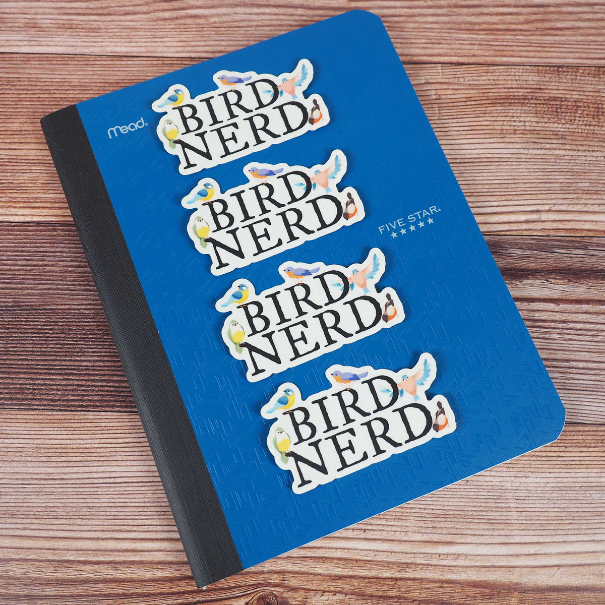 Bird Nerd Birding Sticker - Cute Birdwatcher Gift